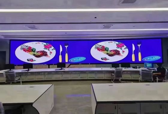 320x160mm P1.86 İnce Aralıklı LED Ekran Toplantı Odası için 4K LED Video Duvarı