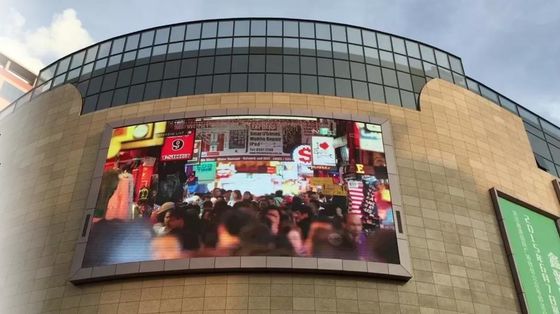 Su geçirmez 5000-8000nits P6 Dış Mekan Led Ekran Sokak Reklam Panoları